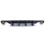 Rear Bumper Diffuser for 2020-2024 Dodge Charger Widebody IKON Style P