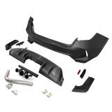 2022-2024 Honda Civic LX Sport Rear Bumper Cover Set + Exhaust Pipe