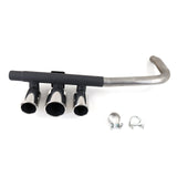 2022-2024 Honda Civic LX Sport Rear Bumper Cover Set + Exhaust Pipe