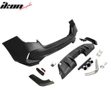 2022-2024 Honda Civic LX Sport Rear Bumper Cover Set + Exhaust Pipe