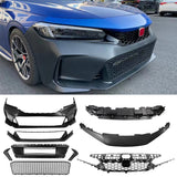 2022-2024 Honda Civic Sedan Front Bumper Cover&Upper Grill&Trim Type R