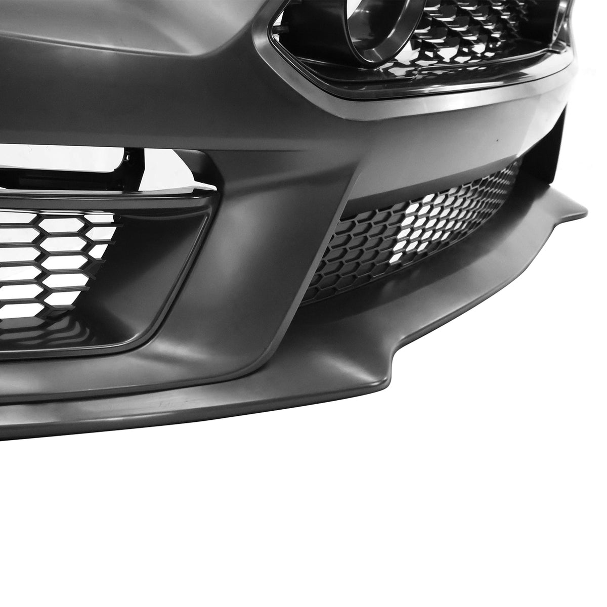 2015-2017 Ford Mustang EcoBoost Front Bumper Cover Lower Upper Grill