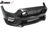 2015-2017 Ford Mustang EcoBoost Front Bumper Cover Lower Upper Grill