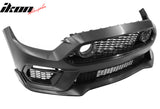 2015-2017 Ford Mustang Front Bumper Cover Lower Upper Grills W/ LED