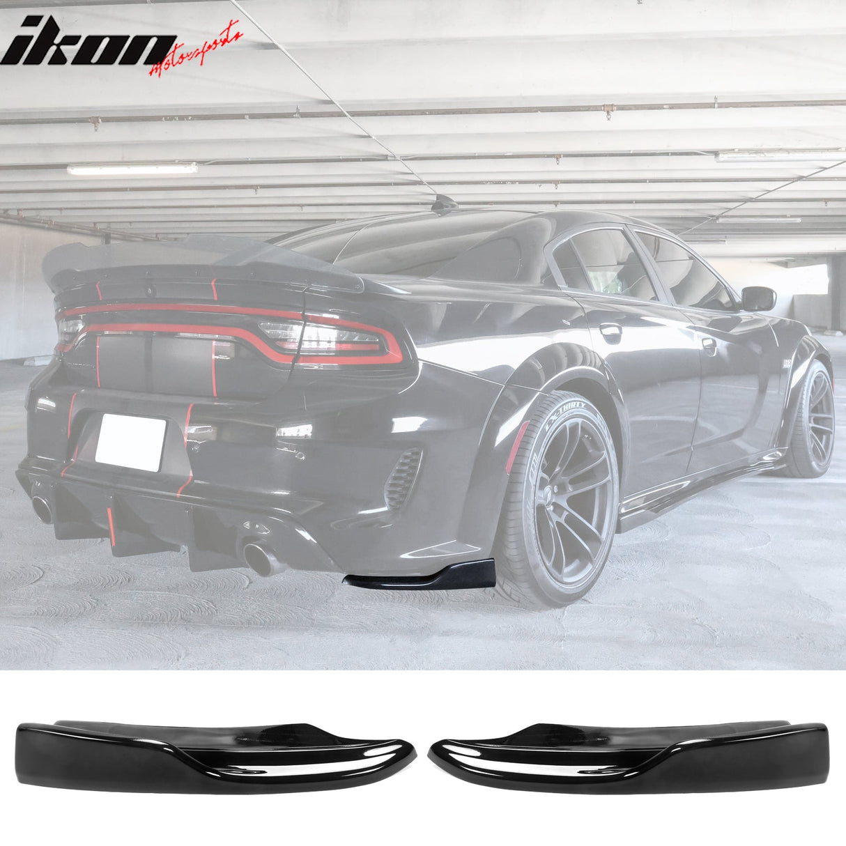 2020-2023 Dodge Charger IKON Rear Diffuser Apron Spat PP