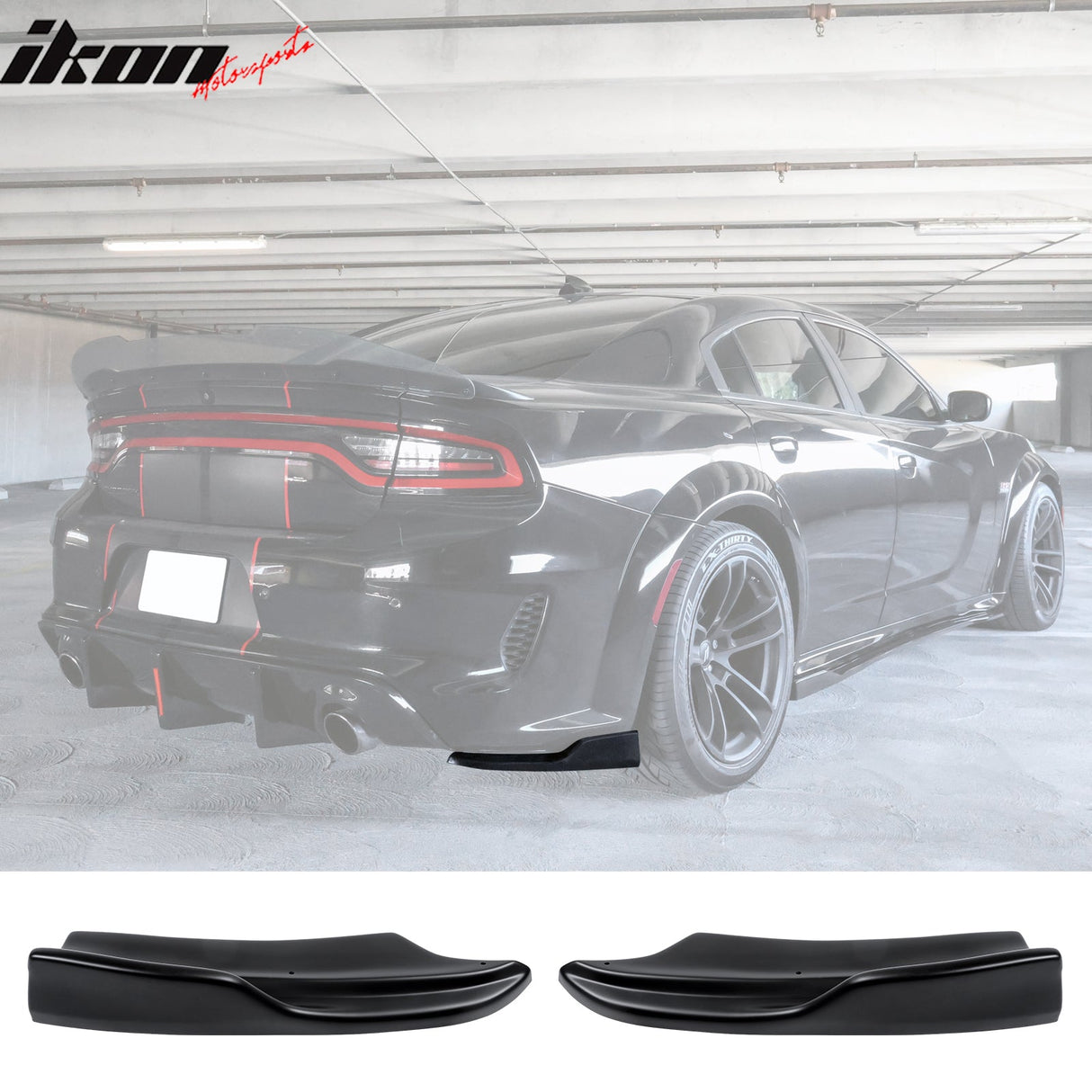 2020-2023 Dodge Charger IKON Rear Diffuser Apron Spat PP