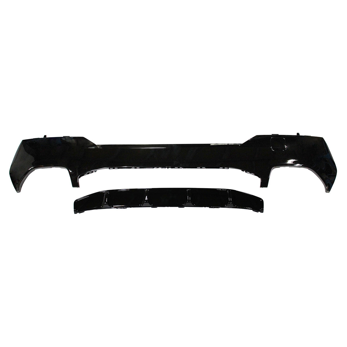 2021-2025 BMW G22 G23 4-Series Gloss Black Front Rear Lip + Side Skirt