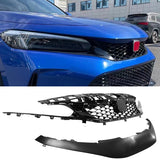 2022-2024 Civic Sedan Type R Style Front Bumper Upper Grill & Trim