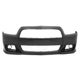 2011-2014 Dodge Charger Front Bumper Conversion Grilles SRT8 Style Bla