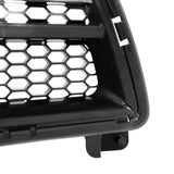 2011-2014 Dodge Charger Front Bumper Conversion Grilles SRT8 Style Bla