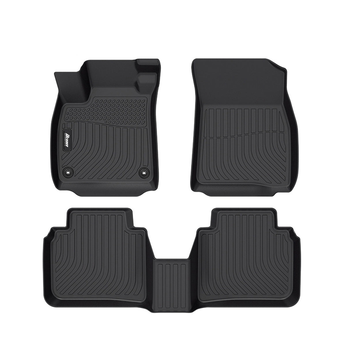 Floor Mats & Trunk Mat for Honda Accord 2023-2026 All Weather 3D Black TPE