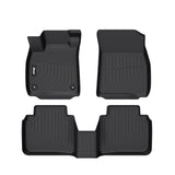 Floor Mats & Trunk Mat for Honda Accord 2023-2026 All Weather 3D Black TPE