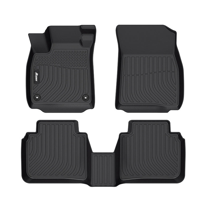 Floor Mats & Trunk Mat for Honda Accord 2023-2026 All Weather 3D Black TPE