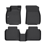 Floor Mats & Trunk Mat for Honda Accord 2023-2026 All Weather 3D Black TPE