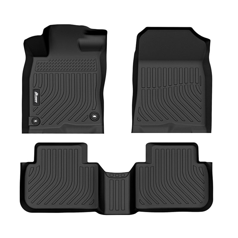 All Weather 3D Black Floor Mats + Trunk Mat for Honda Civic 2022-2026 TPE