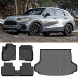 Floor Mat+Trunk Mat for Honda HR-V 2023-2026 All Weather Liner TPE