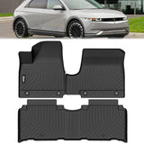 3D Molded Black Floor Mats + Trunk Mat for Hyundai Ioniq 5 2022-2024 TPE