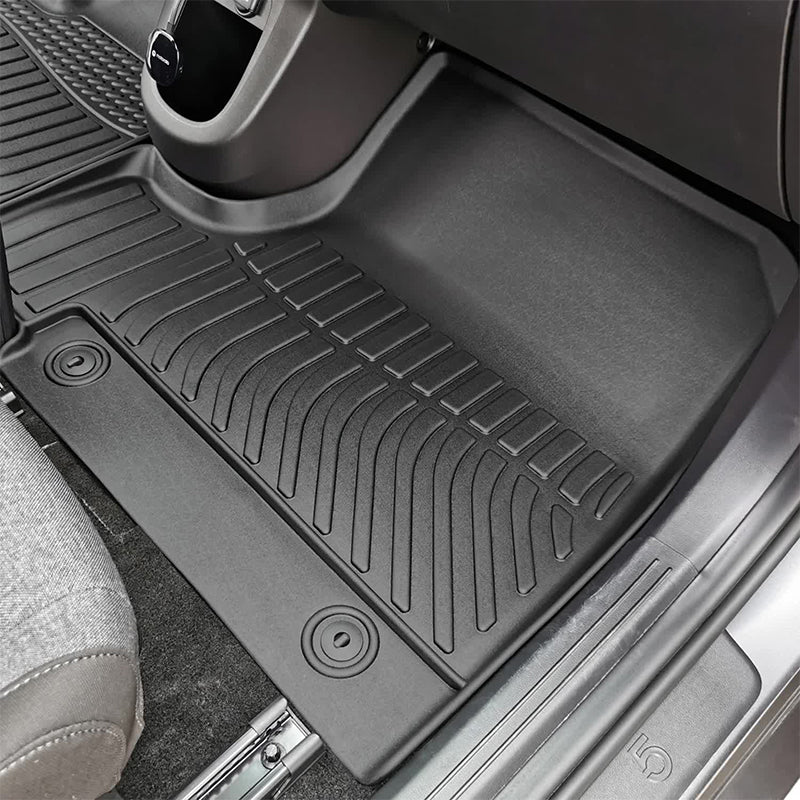 3D Molded Black Floor Mats + Trunk Mat for Hyundai Ioniq 5 2022-2024 TPE