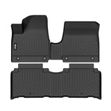 3D Molded Black Floor Mats + Trunk Mat for Hyundai Ioniq 5 2022-2024 TPE
