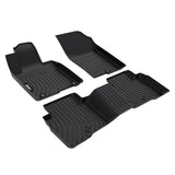 2022-2024 Hyundai Tucson Hybrid 3D Black Floor Mats + Trunk Mat TPE