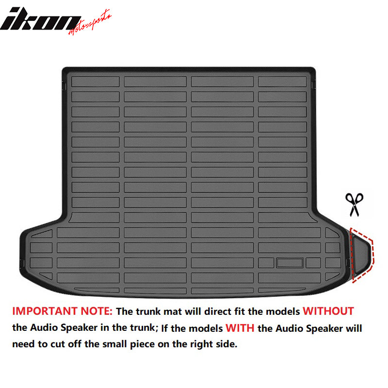 2022-2024 Hyundai Tucson Non-Hybrid 3D Floor Mats TPE + Trunk Mat