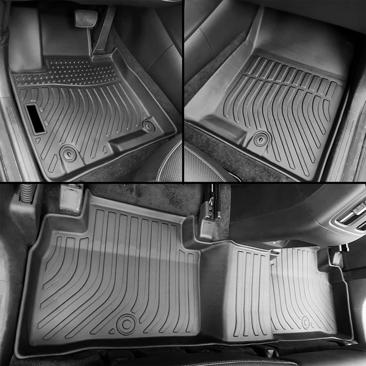 2022-2024 Hyundai Tucson Non-Hybrid 3D Floor Mats TPE + Trunk Mat