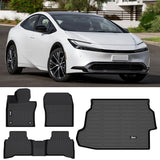 2023-2024 Toyota Prius All Weather 3D Floor Mats Liner TPE + Trunk Mat