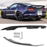 Trunk Spoiler Gurney Flap for Ford Mustang 2015-2023 GT500 Gloss Black ABS