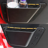 2021-2025 Ford Bronco 4-Door Black Door Storage Box TPE + ABS 4PCS