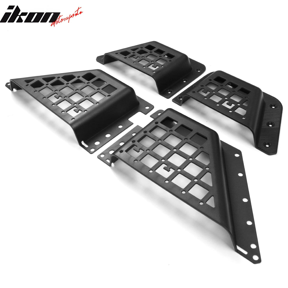 2021-2025 Ford Bronco 4-Door Black Door Storage Pocket Box ABS 4PCS