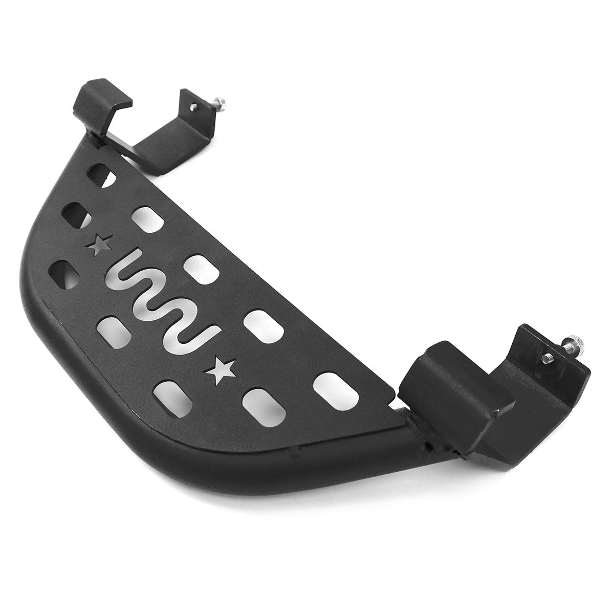 2021-2025 Ford Bronco 4 Door Black Rock Rail Side Step Tungsten Steel