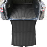 2020-2023 Tesla Model Y Black Trunk Mats Rear Seat Cover Injection TPE