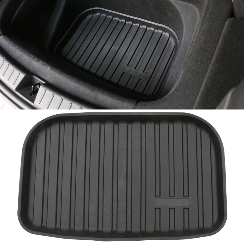 2020-2023 Tesla Model Y Black Trunk Mats Rear Seat Cover Injection TPE