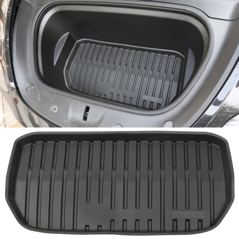 2020-2023 Tesla Model Y Black Trunk Mats Rear Seat Cover Injection TPE