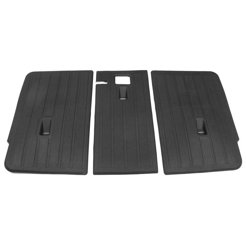 2020-2023 Tesla Model Y Black Trunk Mats Rear Seat Cover Injection TPE
