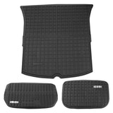 2020-2023 Tesla Model Y Black Trunk Mats Rear Seat Cover Injection TPE