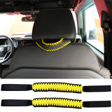 2021-2025 Ford Bronco Headrest Handles Roll Bar Grab Nylon 2PCS