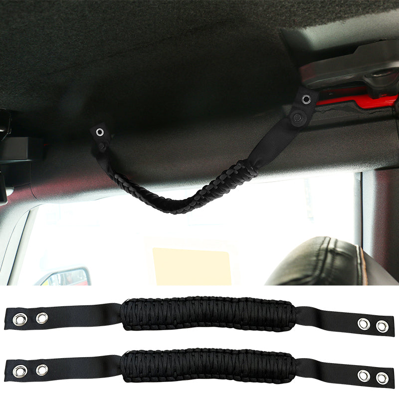 2021-2025 Ford Bronco 2/4Dr 2PC Nylon Roll Bar Grab Handles Grip
