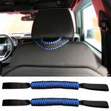 2021-2025 Ford Bronco Headrest Handle + Roll Bar Grab Nylon 4PCS
