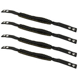 2021-2025 Ford Bronco 2/4Dr 4PCS Nylon Roll Bar Grab Handles Grip