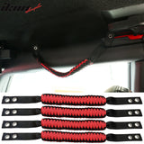 2021-2025 Ford Bronco 2/4Dr 4PCS Nylon Roll Bar Grab Handles Grip