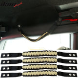 2021-2025 Ford Bronco 2/4Dr 4PCS Nylon Roll Bar Grab Handles Grip