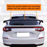 2022-2024 Honda Civic Type R Primer Trunk Spoiler Mounting Plates ABS