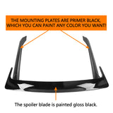 2022-2024 Honda Civic Type R Gloss Trunk Spoiler Mounting Plate ABS