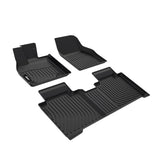 Floor Mats + Trunk Mat for 2023-2026 Subaru Solterra & Toyota bZ4X & 2026 bZ TPE 3D