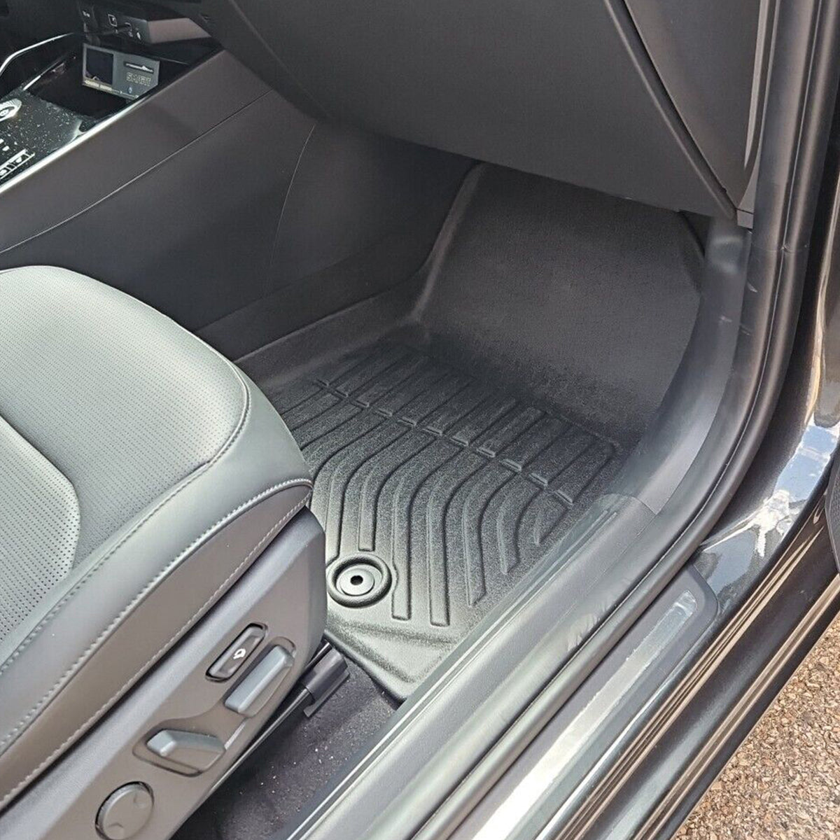 All Weather TPE 3D Floor Mats 3PC + Trunk Mat for Kia Niro EV 2023-2026