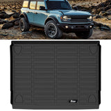 2021-2025 Ford Bronco 4DR All Weather TPE 3D Floor Mat 3PC + Trunk Mat
