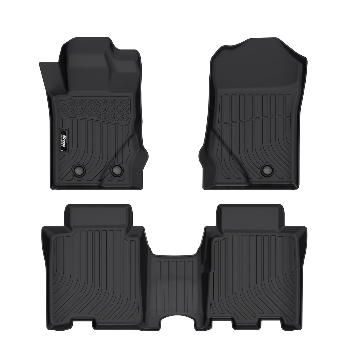 2021-2025 Ford Bronco 4DR All Weather TPE 3D Floor Mat 3PC + Trunk Mat