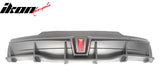 2020-2024 Tesla Y IKON Matte Black Rear Bumper Lip W/ RearÂ Aprons PP