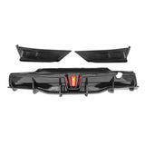 Rear Bumper Lip W/ Rear Aprons for Tesla Y 2020-2025 IKON Gloss Black PP